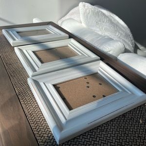 White Rustic Picture Frame